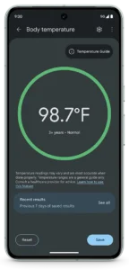 New Google Pixel 8 and Pixel 8 Pro Mint with Body Temperature App feature
New Google Pixel 8 and 8 Pro Release 